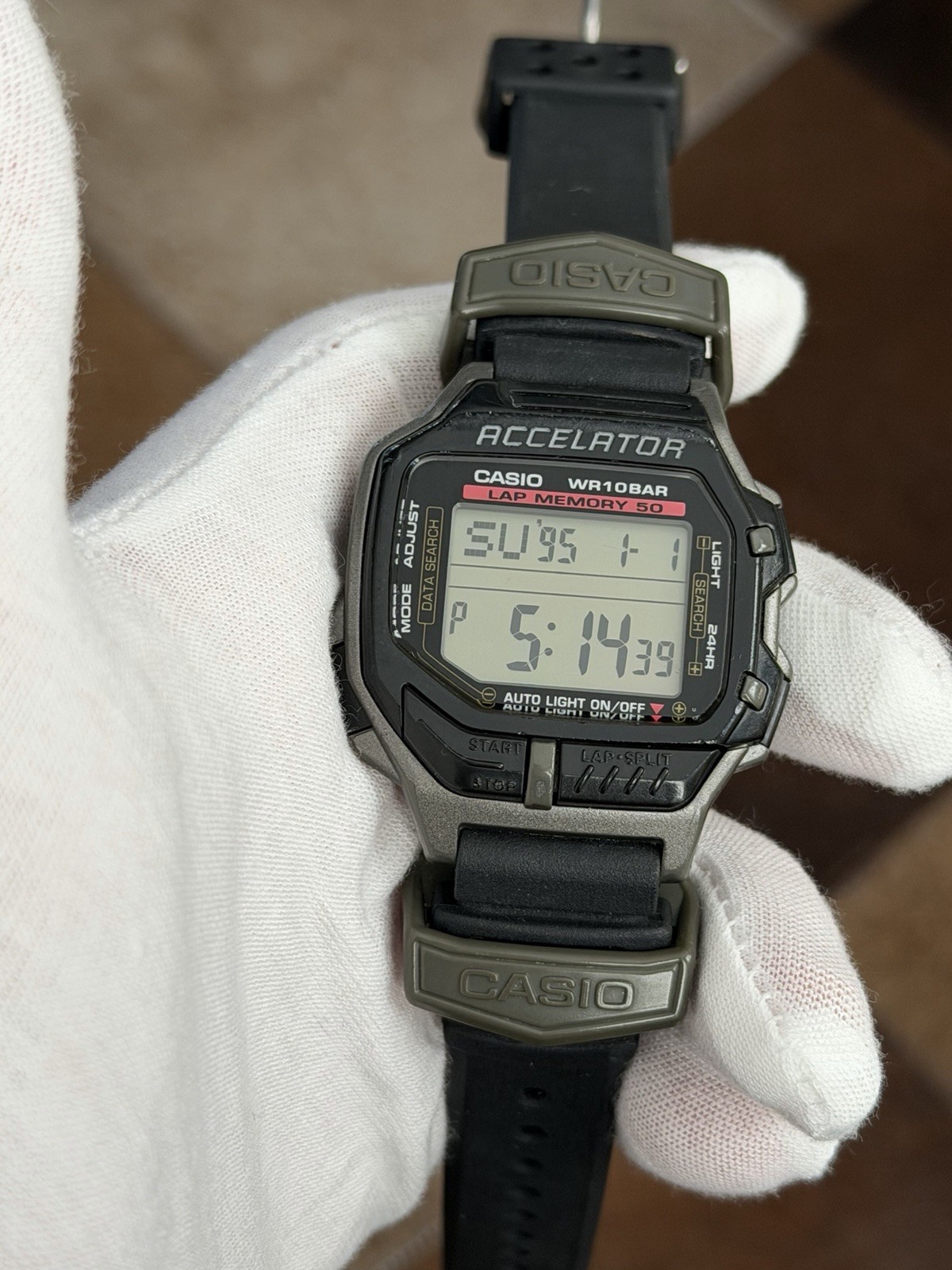 Vintage Casio Accelerator ACL-200 Men’s Digital Sports Watch Module 1531 JDM 90s