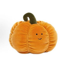Jellycat Vivacious Pumpkin Plush Halloween Gift - Brand New w/Tags&Dust Bag
