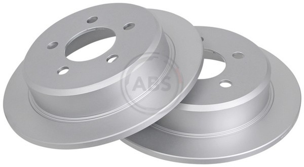 2X A.B.S. Bremsscheibe 16557 FüR Cherokee Jeep ZG ZJ 1 4X4 Laredo Limited-image