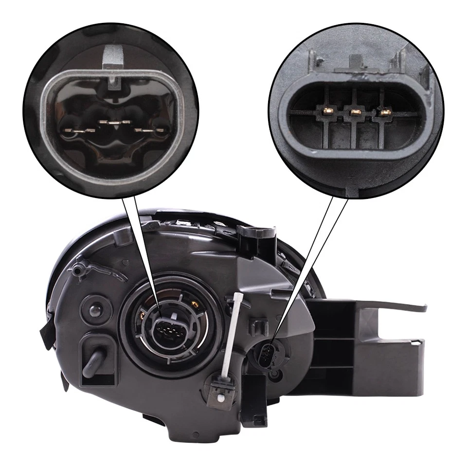 Fits 2003-2005 SX 2.0 Headlight Code LMB w/ Chrome Bezel Left 5303551AI — 第 4/4 张图片