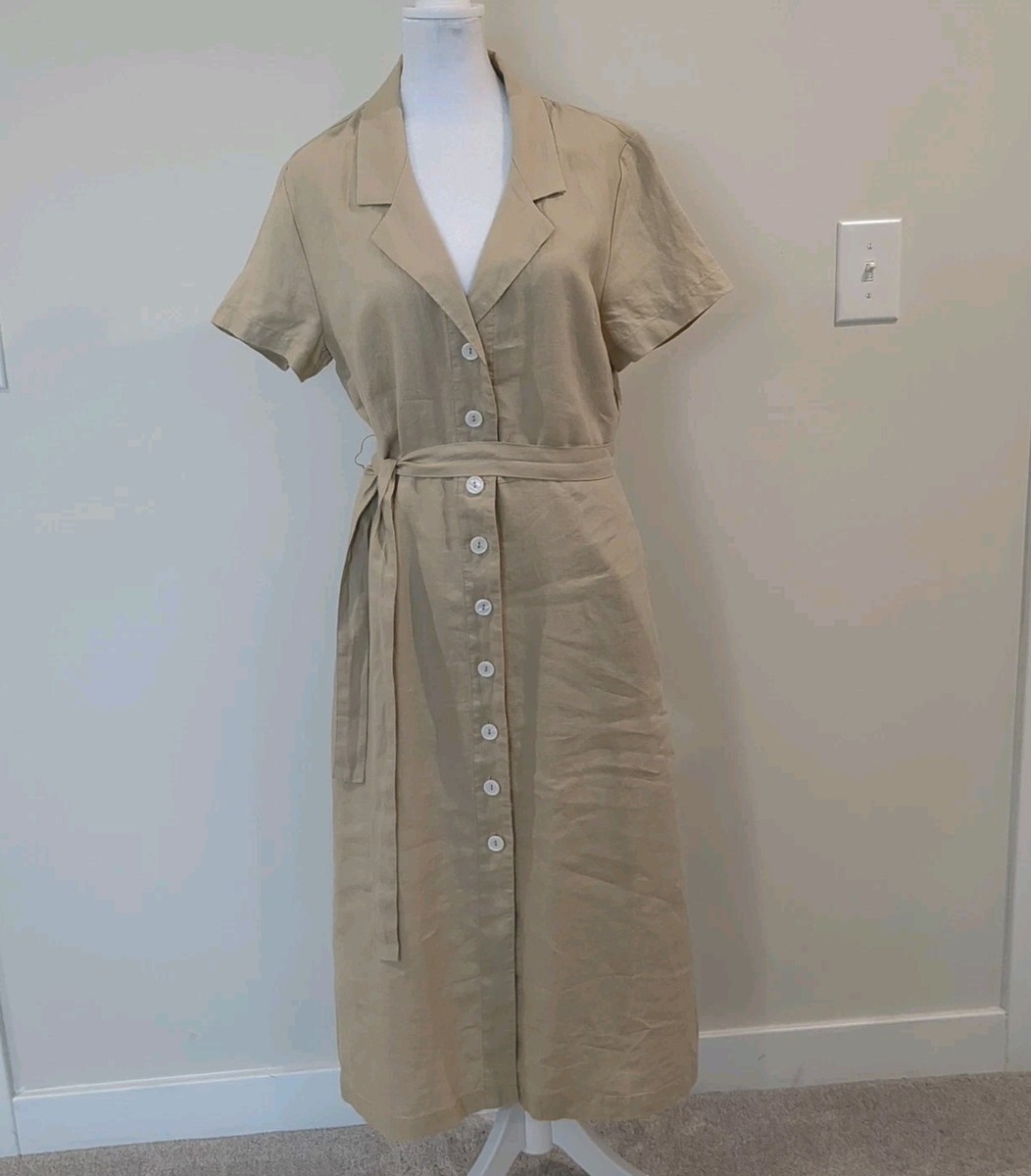 Quince Women's 100% Linen Short Sleeve Shirt Dress Size Medium NWT | eBay Quince Women's 100% Linen Short Sleeve Shirt Dress Size Medium NWT | eBay
