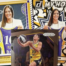Panini WNBA 2024 Kelsey Plum LA Sparks Prizm/Donruss 3-Card Lot