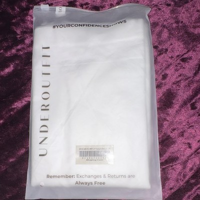Underoutfit Women's Shaping Cami Solid Color White Size 3xl Brand New