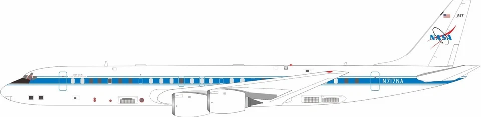 NASA / McDonnell Douglas DC-8-72 / N717NA / IF872NASA04 / 1:200 *ПРЕДЗАКАЗ* - Изображение 3 из 3