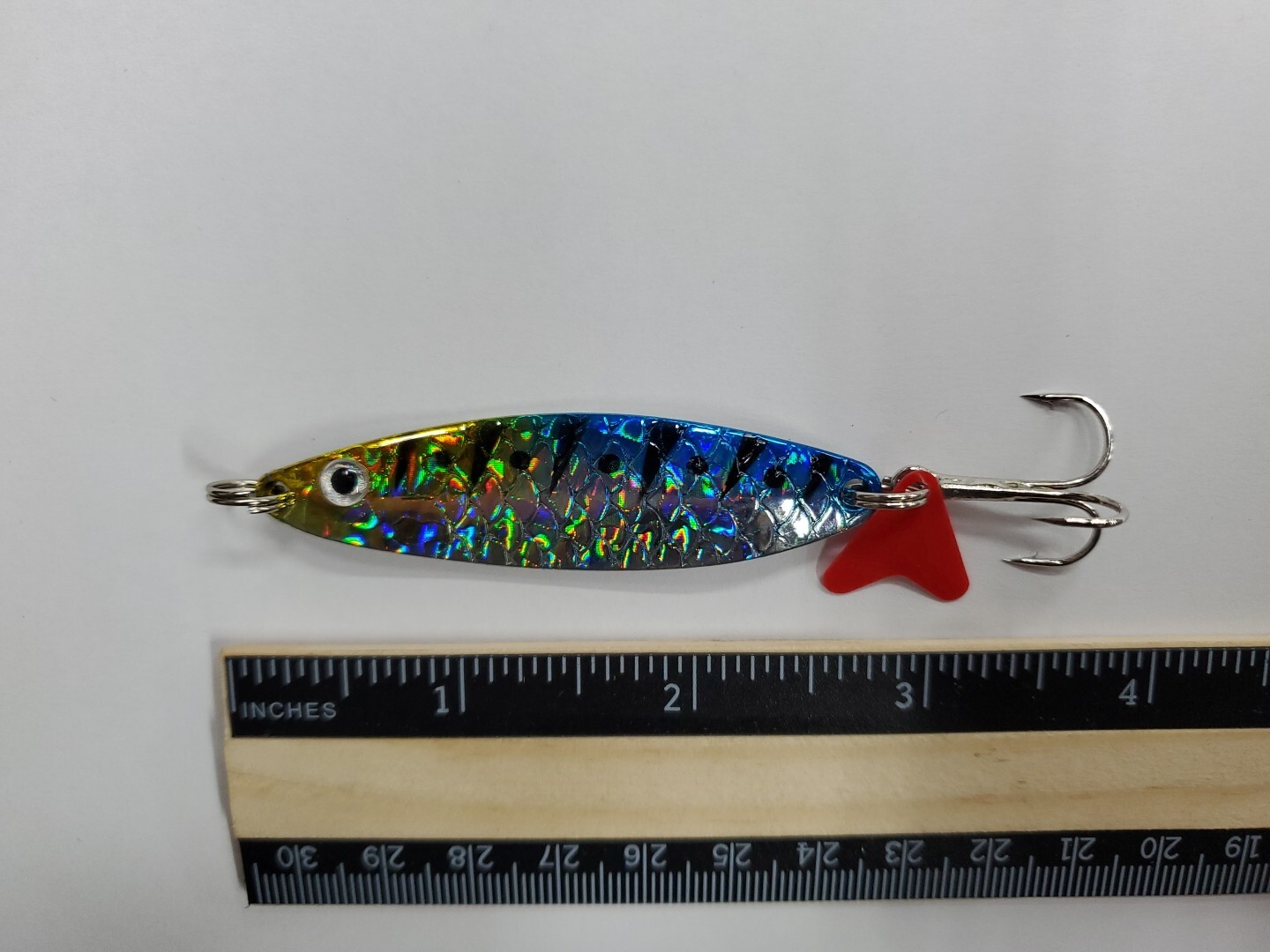 Lot of 60 Flash Spoons 1/2 oz. - Electric Sardine - Salwater/Freshwater - 3" - Image 4