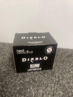 Diablo Blizzard Entertainment Loot Crate Gaming Edition Heat Reactive Coffee Mug