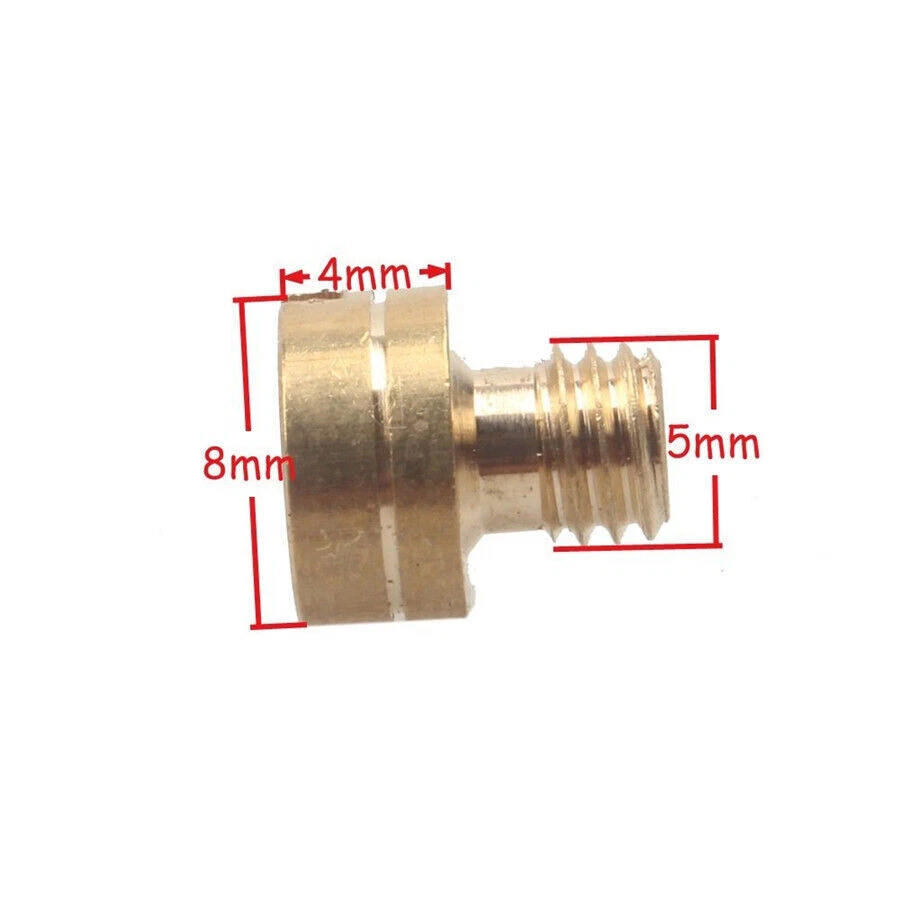 5mm Carb Large Round Main Jets 10pcs 88/ 90/ 95/ 98/ 100/ 105/ 110 115/ 120/ 125 - Image 3 of 4