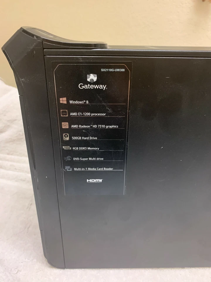 Gateway SX2110G-UW308 SFF Desktop Computer - Image 2 of 3
