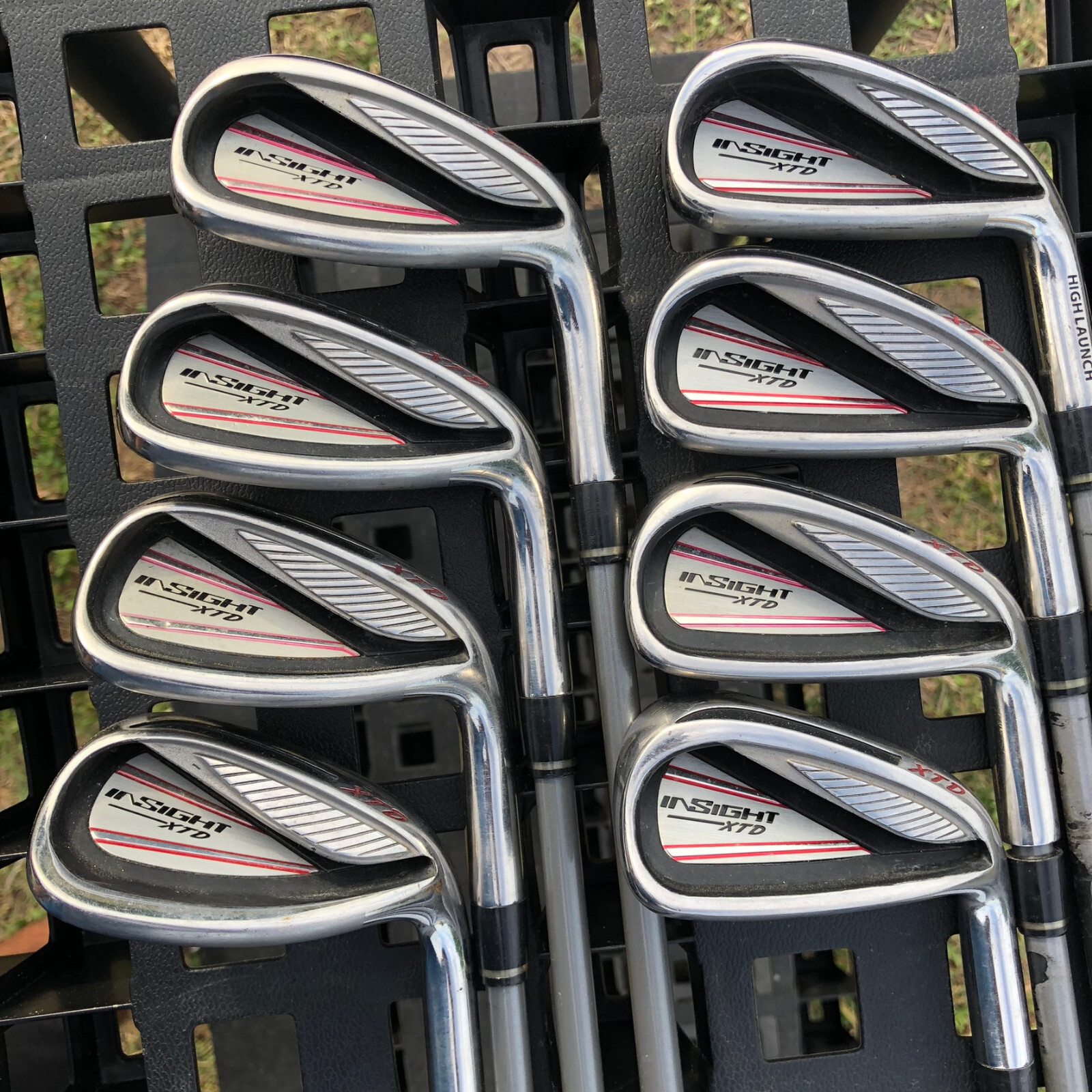Adams Insight XTD Iron Set 49, PW, SW Graphite Ultralite High Modulus