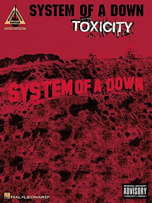 SYSTEM OF A DOWN ' TOXICITY ' Recorded Versions Guitar HAL-LEONARD BRAND NEW!
