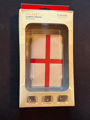 Incase Leather Sleeve For iPods.  St George Only 1000 Made. COLLECTORS ITEM