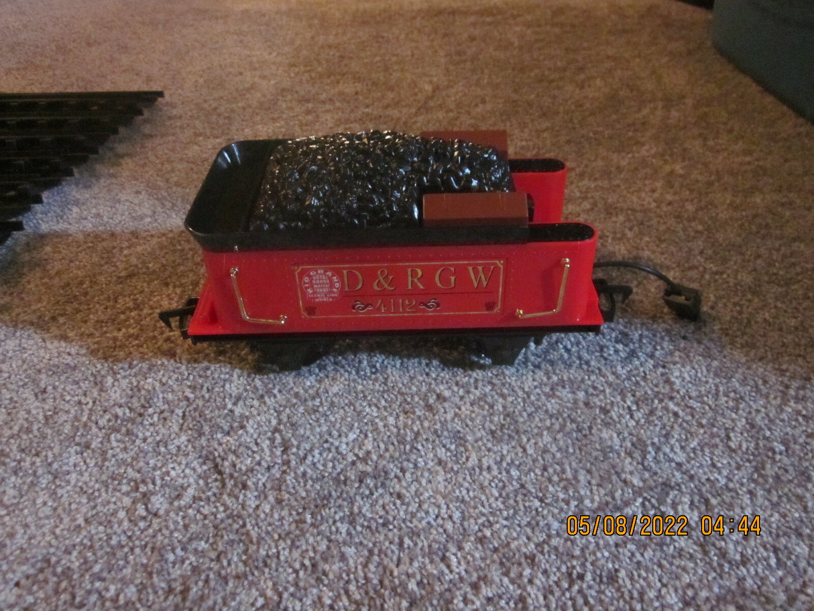 Vintage Scientific Toys, LTD Train Set Rio Grande 7318 Carboose 4067