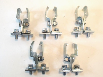 (5) New Duct-O-Wire FC-CH1F Track Hanger Clamp Assemblies
