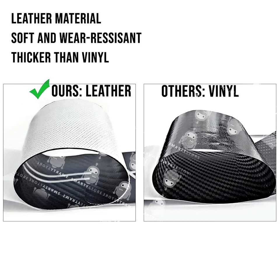 4X PCS Mitsubishi Car Door Plate Sill Scuff Anti Scratch Decal Sticker Protector - image 3 of 4