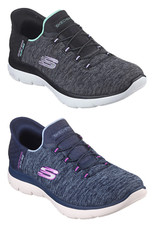 Skechers Women's Slip-ins Summits Dazzling Haze Sneakers Shoes Style 149937