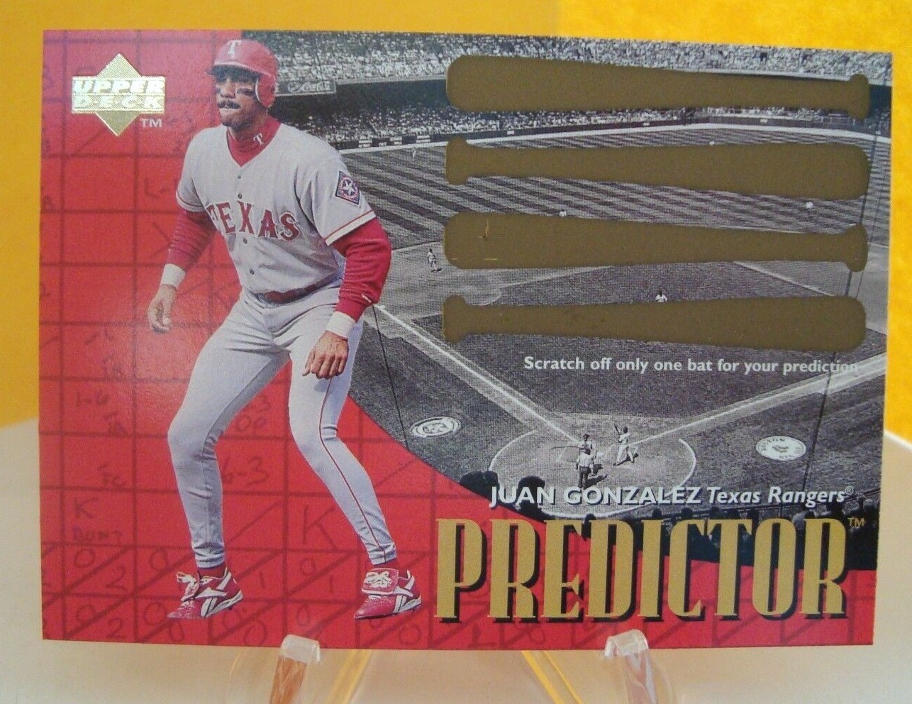 JUAN GONZALEZ baseball cards - rookie, base & inserts - *You Pick* Texas Rangers - Picture 38 of 49