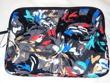 NWT Vera Bradley 13" TABLET SLEEVE in SPLASH FLORAL 15859-J17 MSRP 38