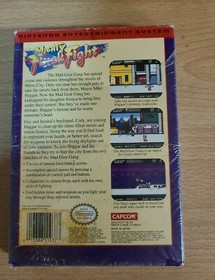 Mighty Final Fight (Nintendo) NES (Nintendo outer wrapping  still on Box!) Real!