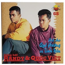 Hat Cho Que Huong Va Tinh Yeu~Randy & Quoc Viet-Vietnamese Music Hai Au CD, VTG