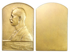 P219, Belgium, 1913 Epreuve d auteur Bronze Medal, Ernest Brauen, Lever Society