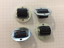 Pack of 4pcs - 14mm Small Fixed castors - Low level micro caster wheels20