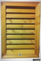 Louver Vent Rectangular Gable Attic Siding Ventilation Cedar Wood 16 X 24 on sale Louver Vent Rectangular Gable Attic Siding Ventilation Cedar Wood 16 X 24 on sale
