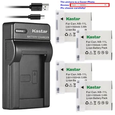 Kastar Battery Slim USB Charger for Canon NB-11L & Canon PowerShot A2300 A2300IS