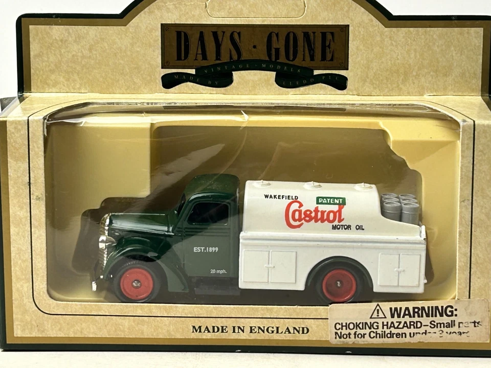 Camión cisterna de aceite Ford Castrol Lledo Days Gone 1939 con caja Foto 2 de 4