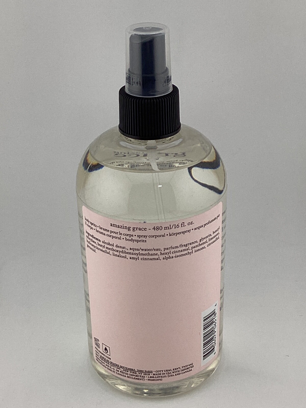 Philosophy AMAZING GRACE Spritz 16 fl oz/480 ml New with pump