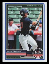 2023 Panini USA Baseball Stars & Stripes Gavin Grahovac #50