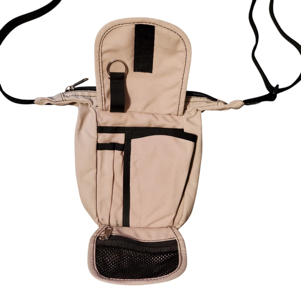 Overland Equipment Bandolera Bolso Cartera Hombro Cintura Paquete Correa Beige Viaje Foto 4 de 4