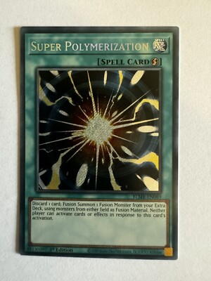 SUPER POLYMERIZATION - 1st Edition Secret Rare (BLMR-EN089) - Yu-Gi-Oh! TCG Card