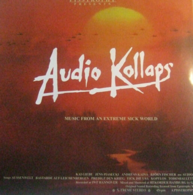 AUDIO KOLLAPS Music for 12'' & RIPCORD Discography #3 LP  & CHAOS PATH LP - bolt