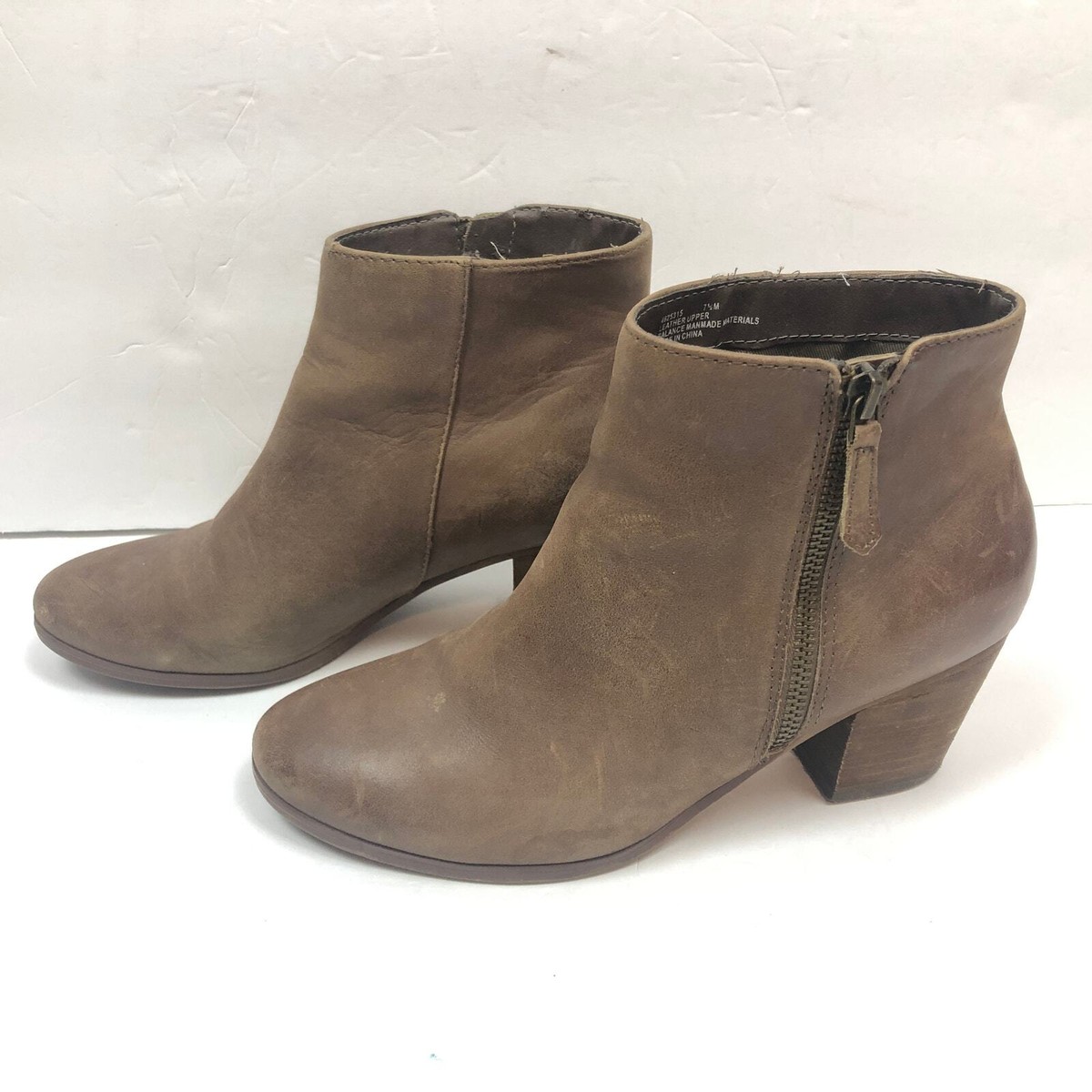 靴 vintage crown leather zip heel boots Crown Vintage Womens Black Holliss Zipper Lace-up Heel Boots