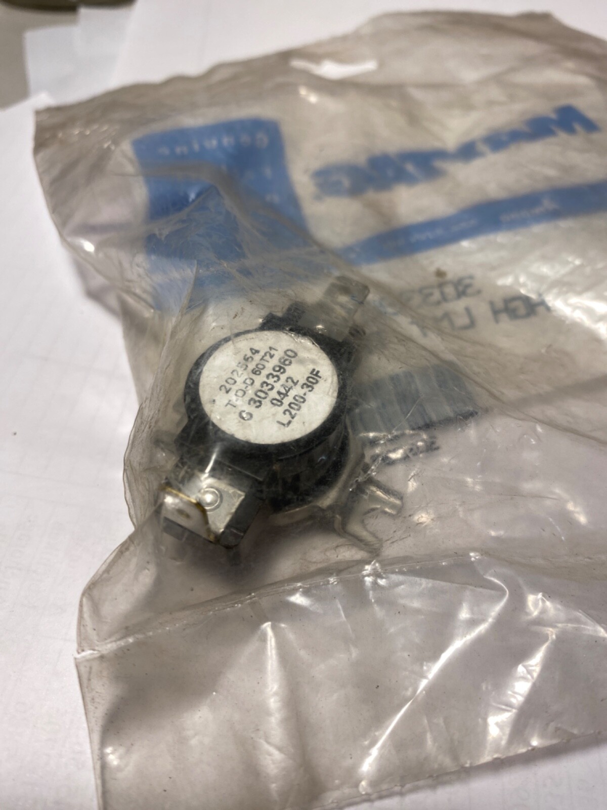 NEW OEM Maytag Dryer High Limit Thermostat 303396 eBay