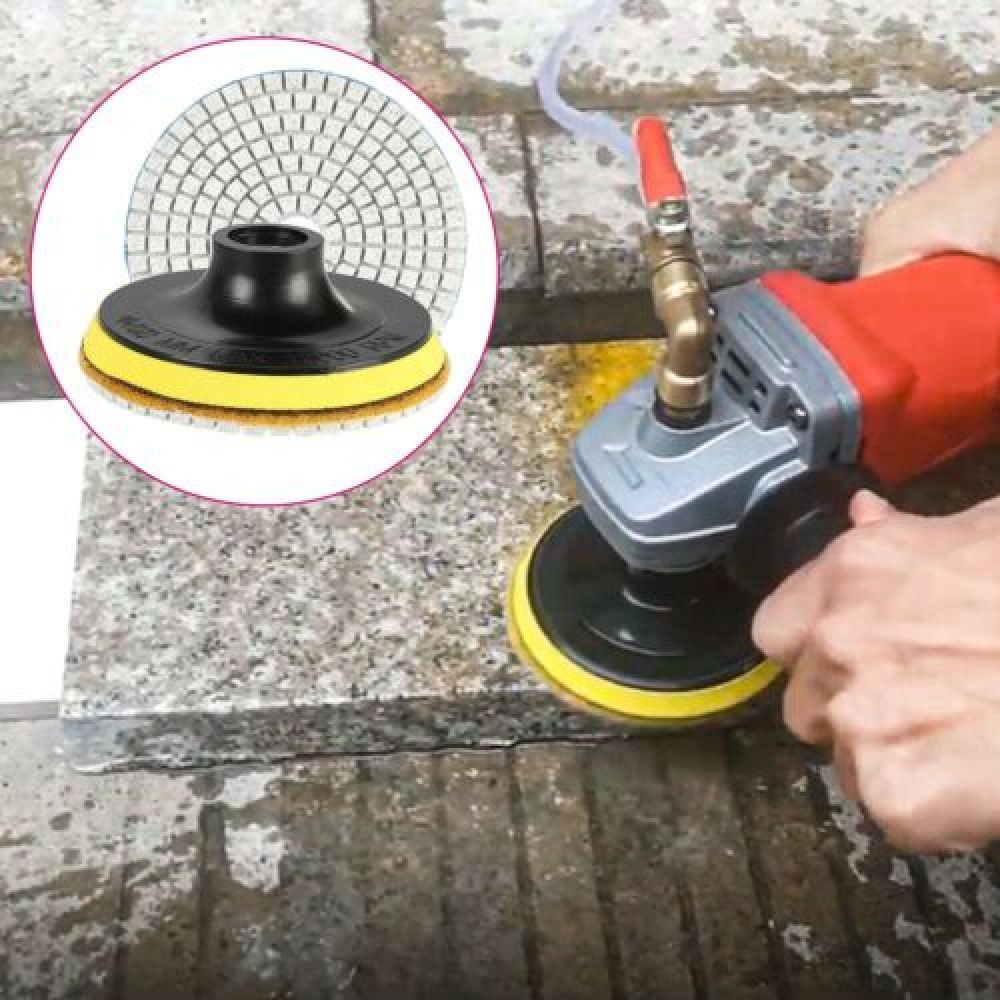 1400W Steinpolierer Profi - Nassschleifer Für Marmor, Granit & Terrazzo