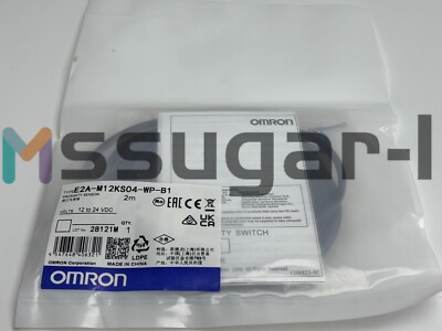 New OMRON Photoelectric Switch E2A-M12KS04-WP-B1 E2AM12KS04WPB1