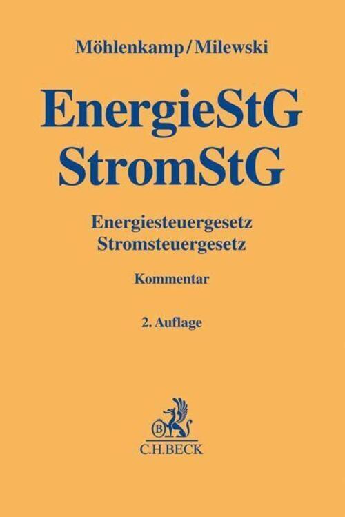 Thumbnail - Energiesteuergesetz, Stromsteuergesetz | Karen Möhlenkamp (u. A.) |