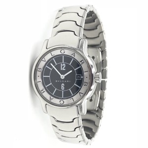 BVLGARI-Solotempo-ST-29-S-Black-Dial-Stainless-Steel-Ladies-Quartz-Watch-D50079