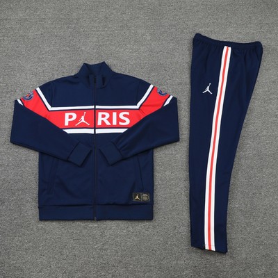 TUTA PSG JORDAN BLU PARIS 2021/2022 S M L XL XXL | eBay