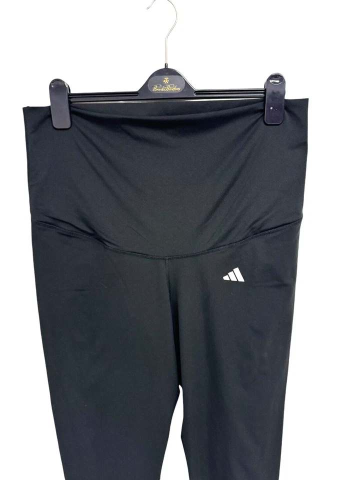 adidas Aeroready women's maternity leggings black pull on size XL - Image 2 of 4