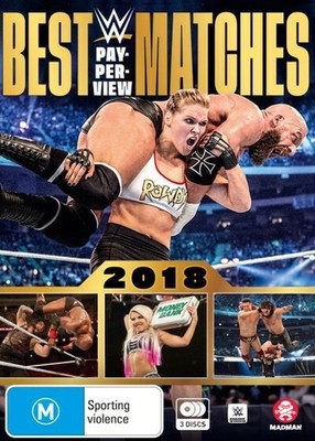 WWE: Best Pay-per-View Matches 2018 DVD | Region 4