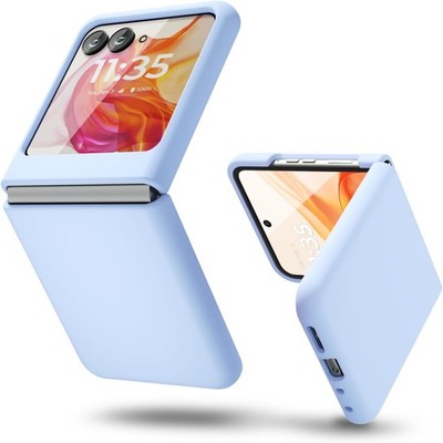 Motorola Moto Razr 2024/2025 Phone Case Liquid Silicone, Cute Thin Slim Grip Sof