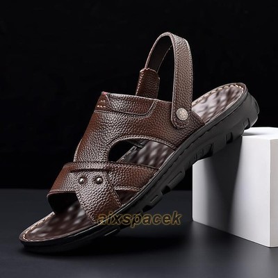 Men's Summer Casual Hollow Out Open Toe Shoes Beach Sandals Oversize Fashion SZ
