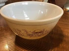 Pyrex Mushroom Forest Francine’s Mixing Bowl # 402 1.5