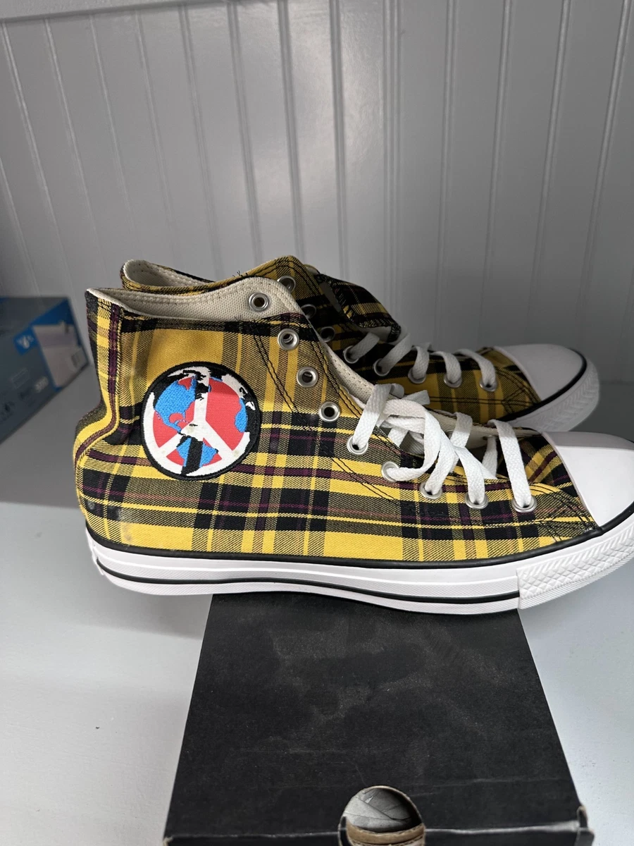 Converse Chuck Taylor All Star High Plaid Pack - World Peace  display picture 3