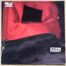 BILLY JOEL - Storm Front (1989 original pressing) Vinyl LP Record (import). VG+