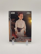 2023 Topps Chrome Star Wars Base 17 Princess Leia Organa Rebel Alliance