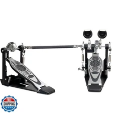Double bass drum pedal,double chain Bass drum pedal with beater,adjustable sp