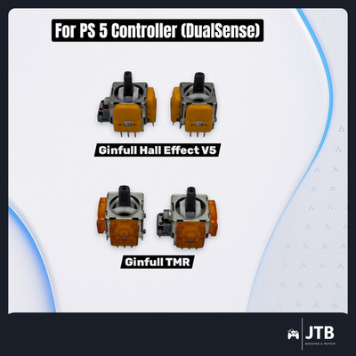PS5 TMR Sticks | PS5 Hall Effekt Sticks V5S | Ginfull | 2 Stück | DualSense